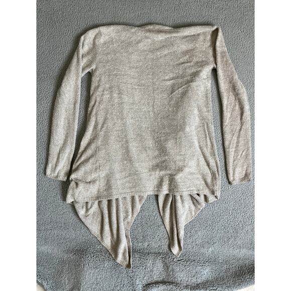 Barefoot Dreams CozyChic Lite Island Wrap Cardigan Small Open Soft Sweater Beige - Picture 5 of 16